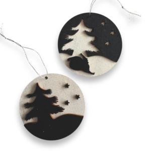 Играчка за елха Коледна нощ